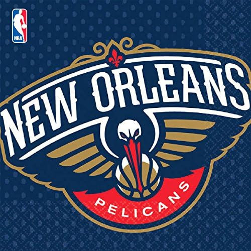 New Orleans Pelicans NBA Pro Basketball Sports Party Paper Luncheon Napkins