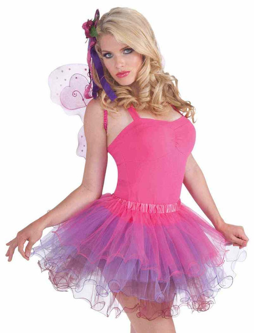 Summer Fairy Ruffled Tutu Skirt Fantasy Fancy Dress Halloween Costume Accessory