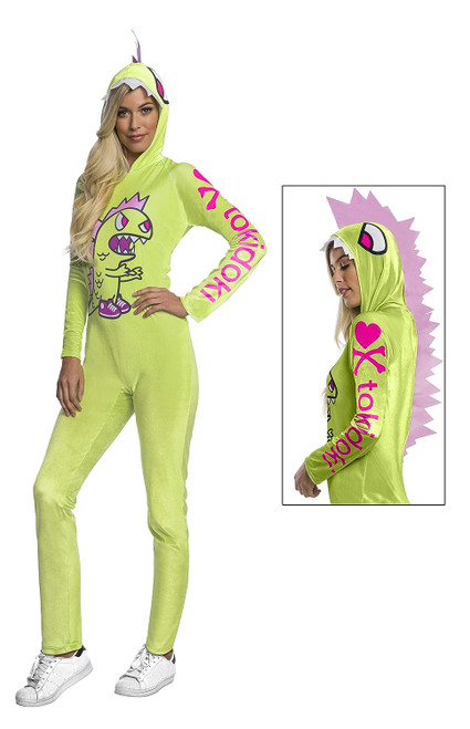Kaiju Jumpsuit tokidoki Doll Monster Friends Fancy Dress Halloween Adult Costume