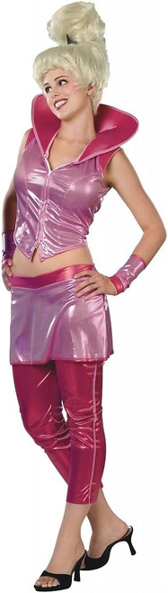 Judy Jetson The Jetsons Cartoon Pink Space Dress Up Halloween Sexy Adult Costume