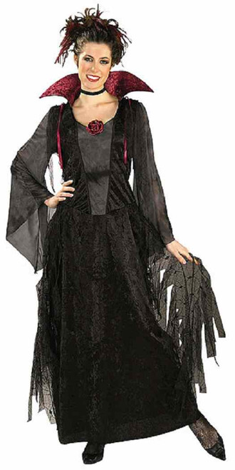 Midnight Vampira Gothic Vampire Twilight Fancy Dress Up Halloween Adult Costume