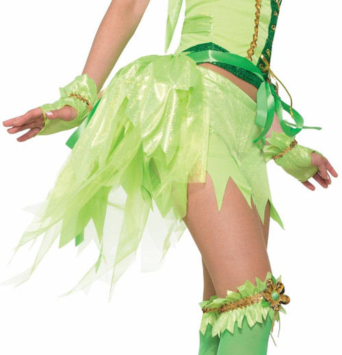 Miss Pixie Bustle Skirt Tinker Bell Fancy Dress Up Halloween Costume Accessory