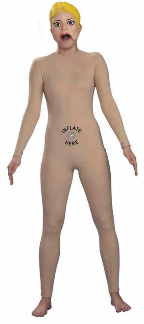 Inflatable Doll Woman Female Sex Toy Funny Fancy Dress Halloween Adult Costume