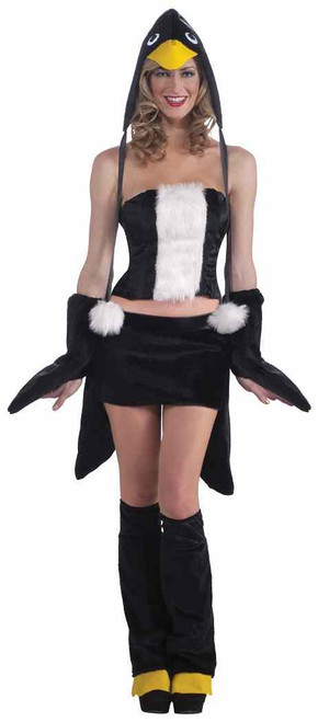 Sexy Penguin Winter Bird Animal Cute Fancy Dress Up Halloween Adult Costume