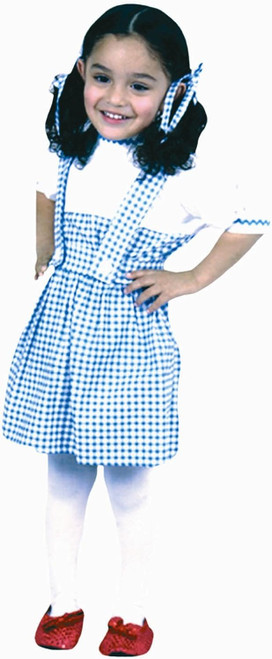 Dorothy Wizard of Oz Country Girl Fancy Dress Up Halloween Toddler Child Costume