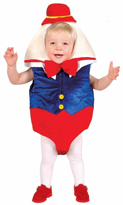 Humpty Dumpty Storybook Fairy Tale Fancy Dress Halloween Toddler Child Costume