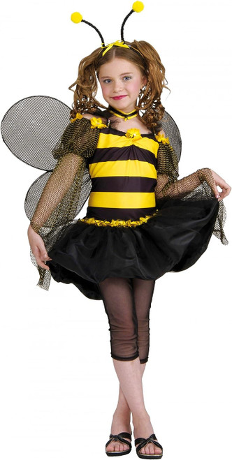 Sweet Bee Bumble Animal Drama Queens Fancy Dress Up Halloween Teen Costume