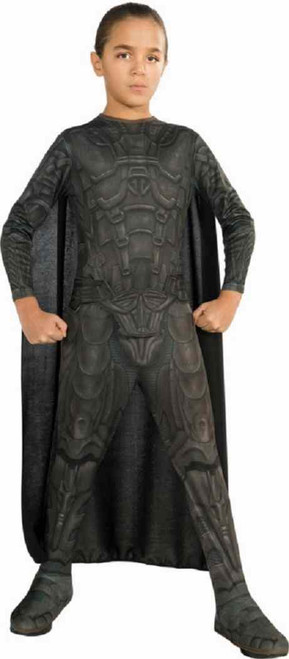 General Zod Man Steel Superman Villain Fancy Dress Up Halloween Teen Costume