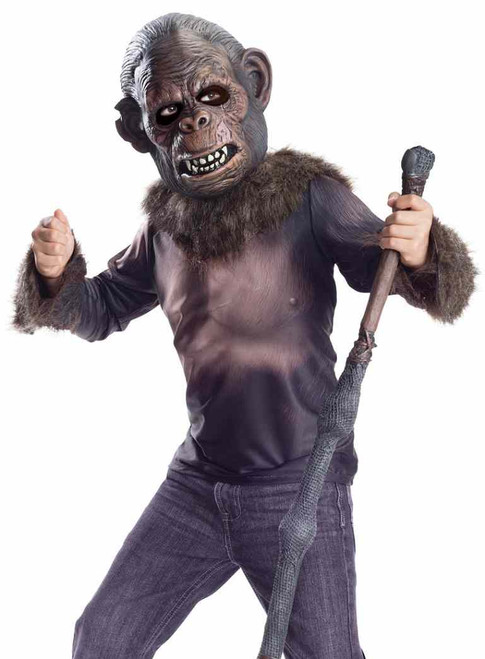 Koba Dawn Planet Apes Movie Monkey Bonobo Fancy Dress Up Halloween Teen Costume