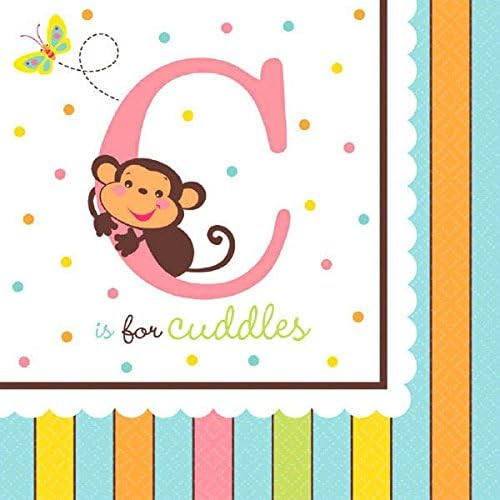 Fisher Price ABC Toy Cute Kids Baby Shower Party Paper Luncheon Napkins