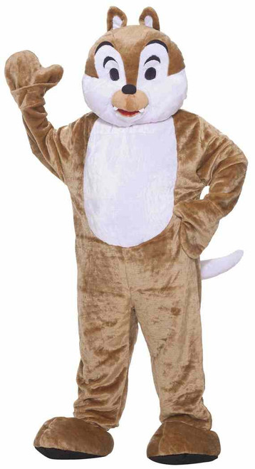 Deluxe Plush Chipmunk Mascot Forest Animal Fancy Dress Halloween Adult Costume
