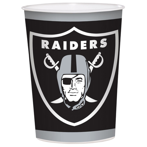 Las Vegas Raiders NFL Pro Football Sports Banquet Party Favor 16 oz. Plastic Cup