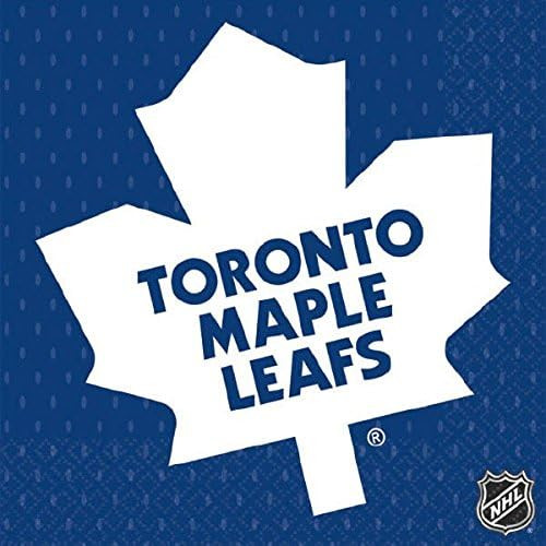 Toronto Maple Leafs NHL Pro Hockey Sports Banquet Party Paper Beverage Napkins