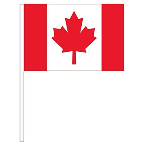 Canada Day Canadian Flag Maple Leaf Holiday Theme Party Decoration Mini Flags