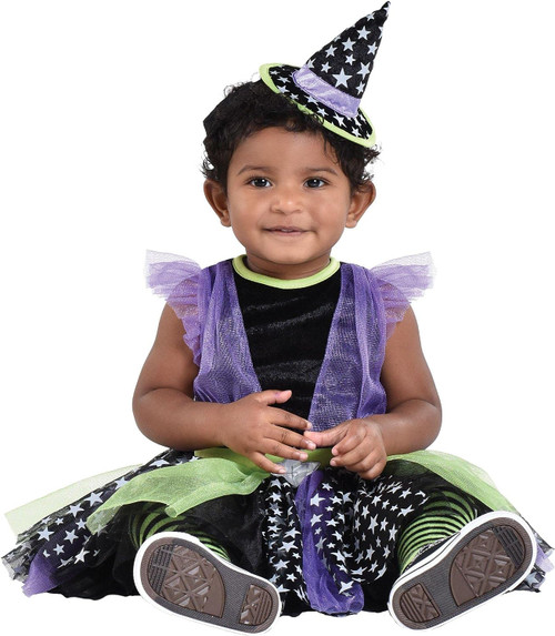 Classic Witch Wicked Cute Suit Yourself Fancy Dress Up Halloween Child Costume