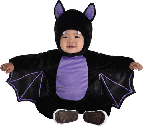 Classic Bat Animal Black Suit Yourself Fancy Dress Up Halloween Child Costume