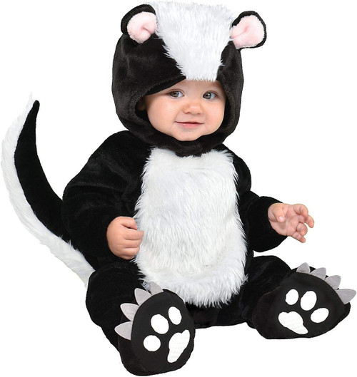 Little Stinker Skunk Animal Cute Fancy Dress Up Halloween Baby Child Costume