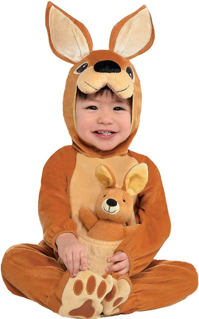 Jumping Joey Kangaroo Animal Cute Fancy Dress Up Halloween Baby Child Costume