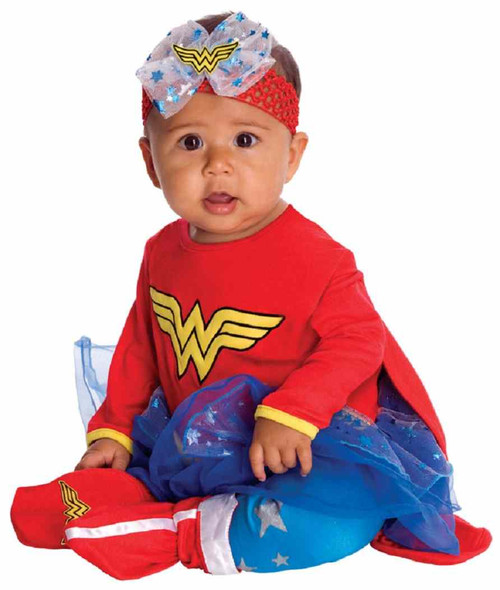 Wonder Woman DC Comics Superhero Fancy Dress Up Halloween Baby Child Costume