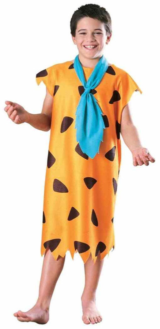 Fred Flintstone Cartoon Cave Man Caveman Fancy Dress Halloween Child Costume