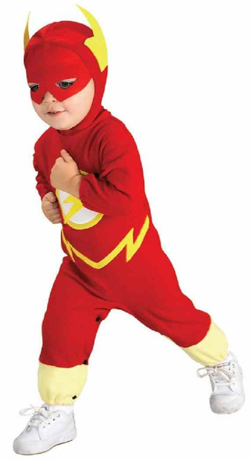 Flash Justice League Superhero Fancy Dress Halloween Baby Toddler Child Costume