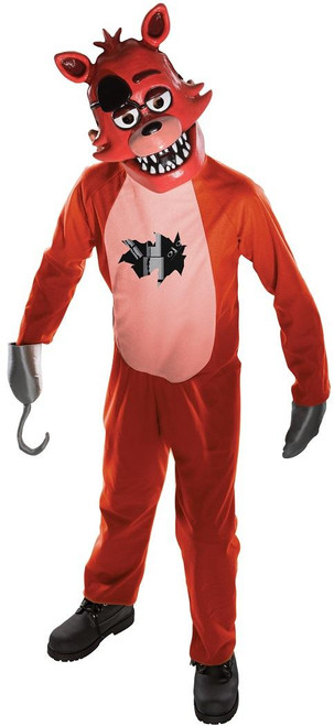 Foxy Fox Five Nights Freddy's Video Game Fancy Dress Halloween Teen Costume