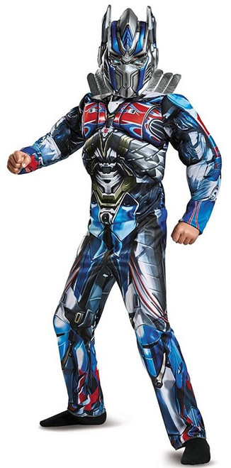 Optimus Prime Transformers Last Knight Fancy Dress Up Halloween Child Costume