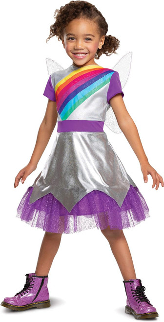 Lavender Laviolette Classic Rainbow Rangers Fancy Dress Halloween Child Costume
