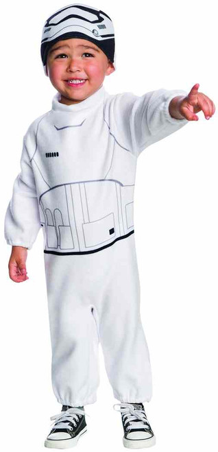 Stormtrooper Star Wars Force Awakens Fancy Dress Halloween Toddler Child Costume