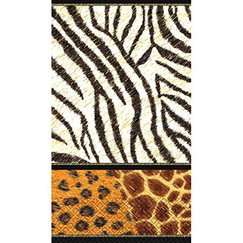 Animal Prints Jungle Safari Theme Birthday Party Paper Napkins Guest Towels