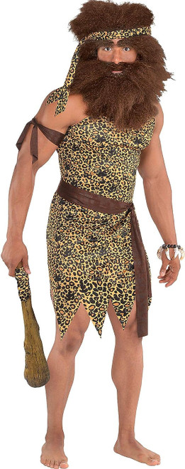 Caveman Tunic Kit Cave Man Suit Yourself Fancy Dress Up Halloween Adult Costume