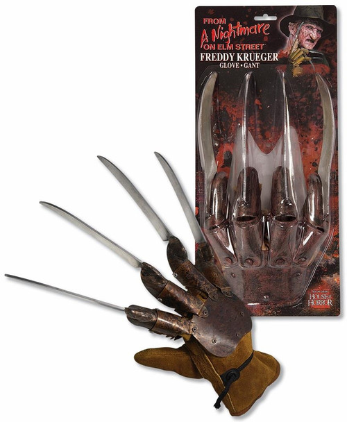 Freddy Krueger Glove Nightmare Elm Street Toy Halloween Adult Costume Accessory