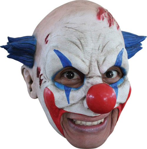 Chinsy The Clown Latex Mask Fancy Dress Up Halloween Adult Costume Accessory