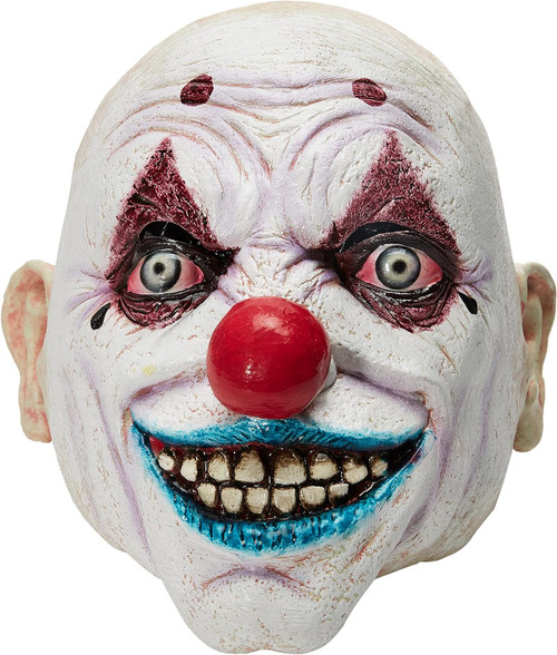 Crappy The Clown Latex Mask Fancy Dress Up Halloween Adult Costume Accessory