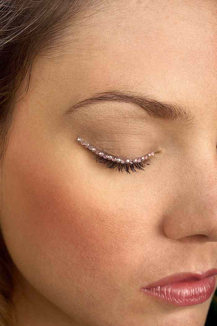 Sparkle Eyelid Jewels Makeup Fancy Dress Halloween Costume Accessory 4 COLORS