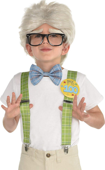 Grandpa Set Suit Yourself Fancy Dress Up Halloween Child Costume Accessory