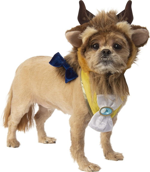 Beast Set Disney Beauty Cute Funny Fancy Dress Up Halloween Pet Dog Cat Costume