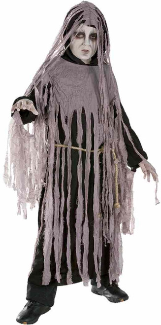 Zombie Nightmare Skeleton Grim Reaper Fancy Dress Up Halloween Child Costume