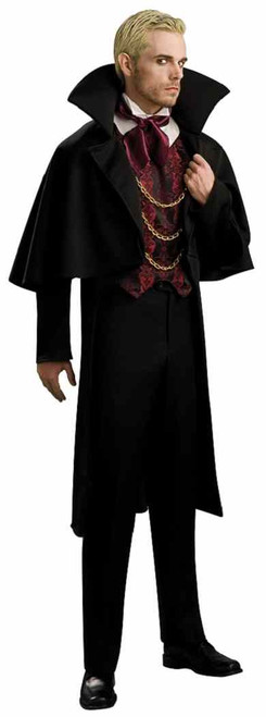 The Baron Vampire Victorian Gothic Ripper Fancy Dress Halloween Adult Costume