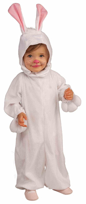 Bunny Rabbit White Animal Easter Fancy Dress Up Halloween Child Costume