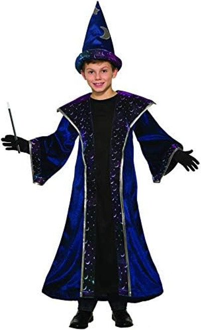 Celestial Sorcerer Wizard Boy Witch Warlock Fancy Dress Halloween Child Costume