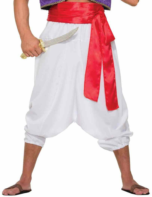 Desert Prince Pants Arabian Fancy Dress Up Halloween Costume Accessory 3 COLORS