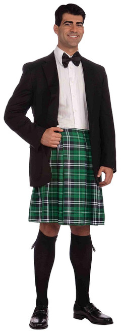 Gentleman's Kilt Plaid Irish Scottish Fancy Dress Halloween Costume Accessory