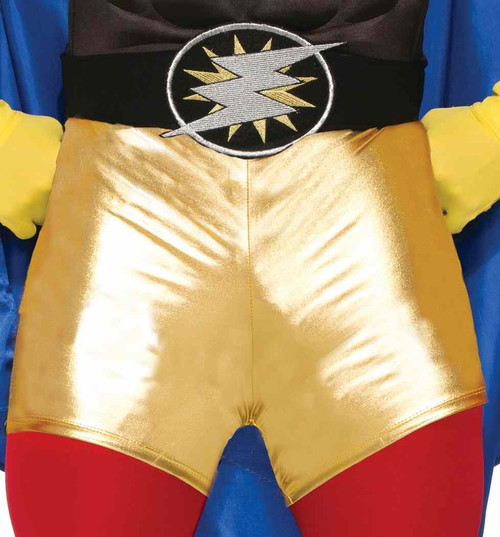 Be Your Own Hero Shorts Superhero Halloween Adult Costume Accessory 3 COLORS