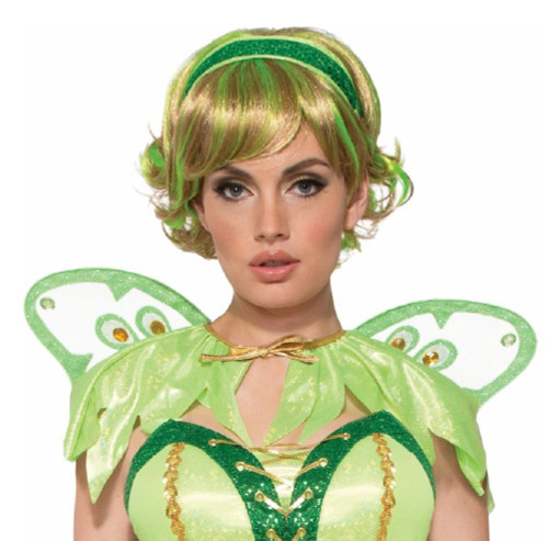 Miss Pixie Capelet Tinker Bell Fancy Dress Up Halloween Adult Costume Accessory