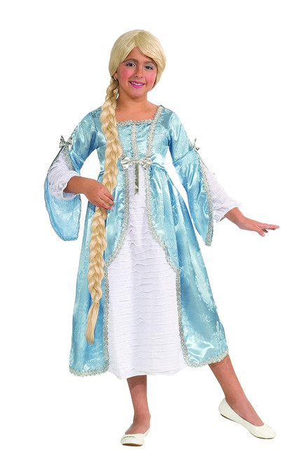 Rapunzel Princess of the Tower Fairy Tale Fancy Dress Halloween Child Costume