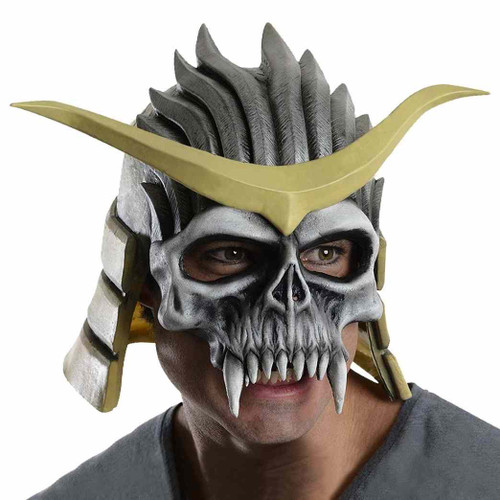 Shao Kahn Mask Mortal Kombat Fancy Dress Halloween Adult Costume Accessory