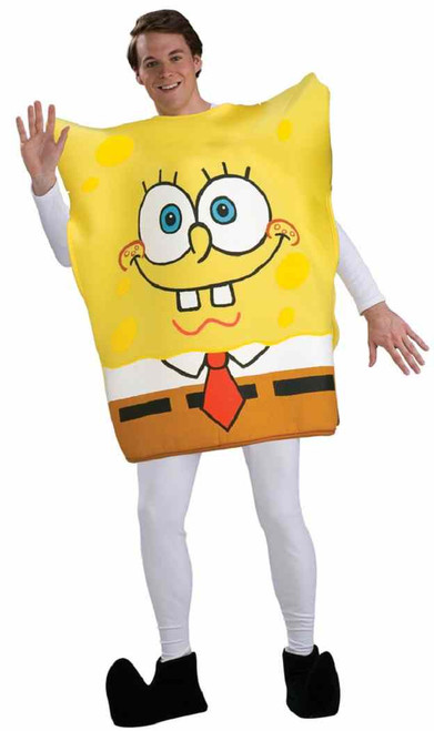 SpongeBob Squarepants Movie Nick Jr Fancy Dress Up Halloween Adult Costume
