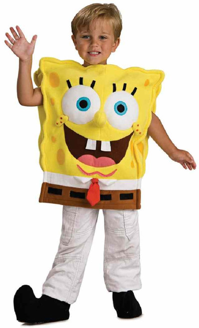 SpongeBob SquarePants Nick Jr Fancy Dress Up Halloween Toddler Child Costume