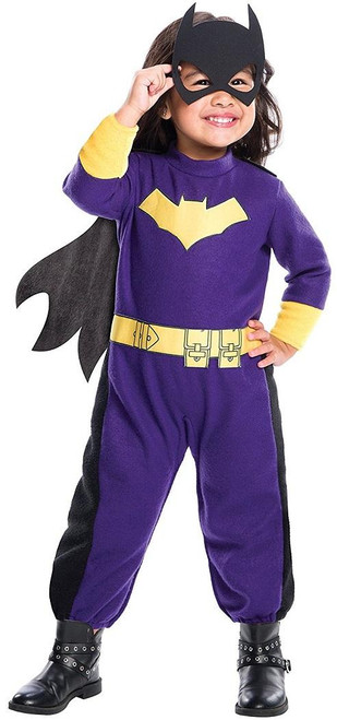 Batgirl Romper DC Batman Superhero Fancy Dress Halloween Toddler Child Costume